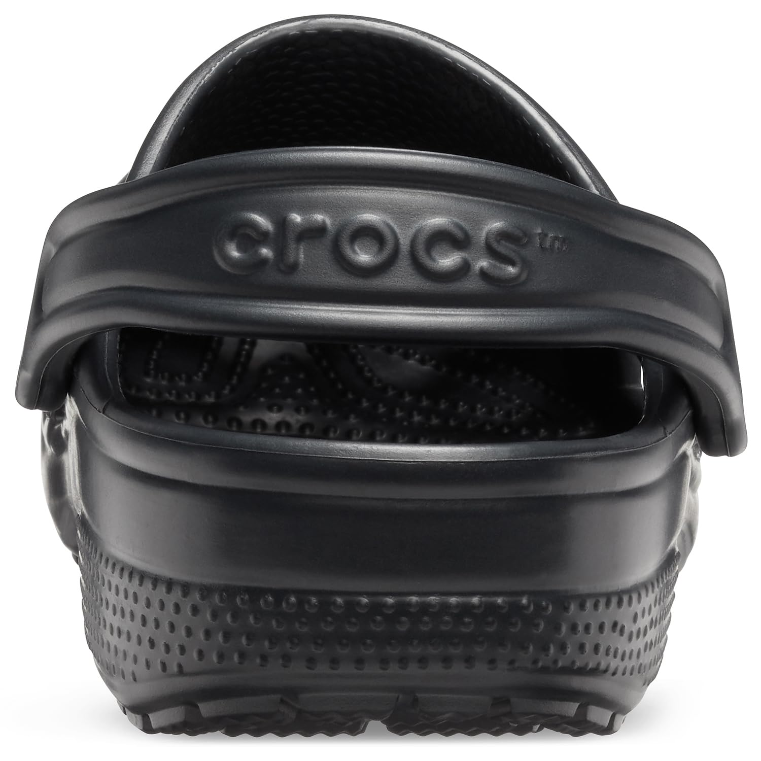 Crocs Unisex-Adult Classic Clogs, Black, 9 Women/7 Men