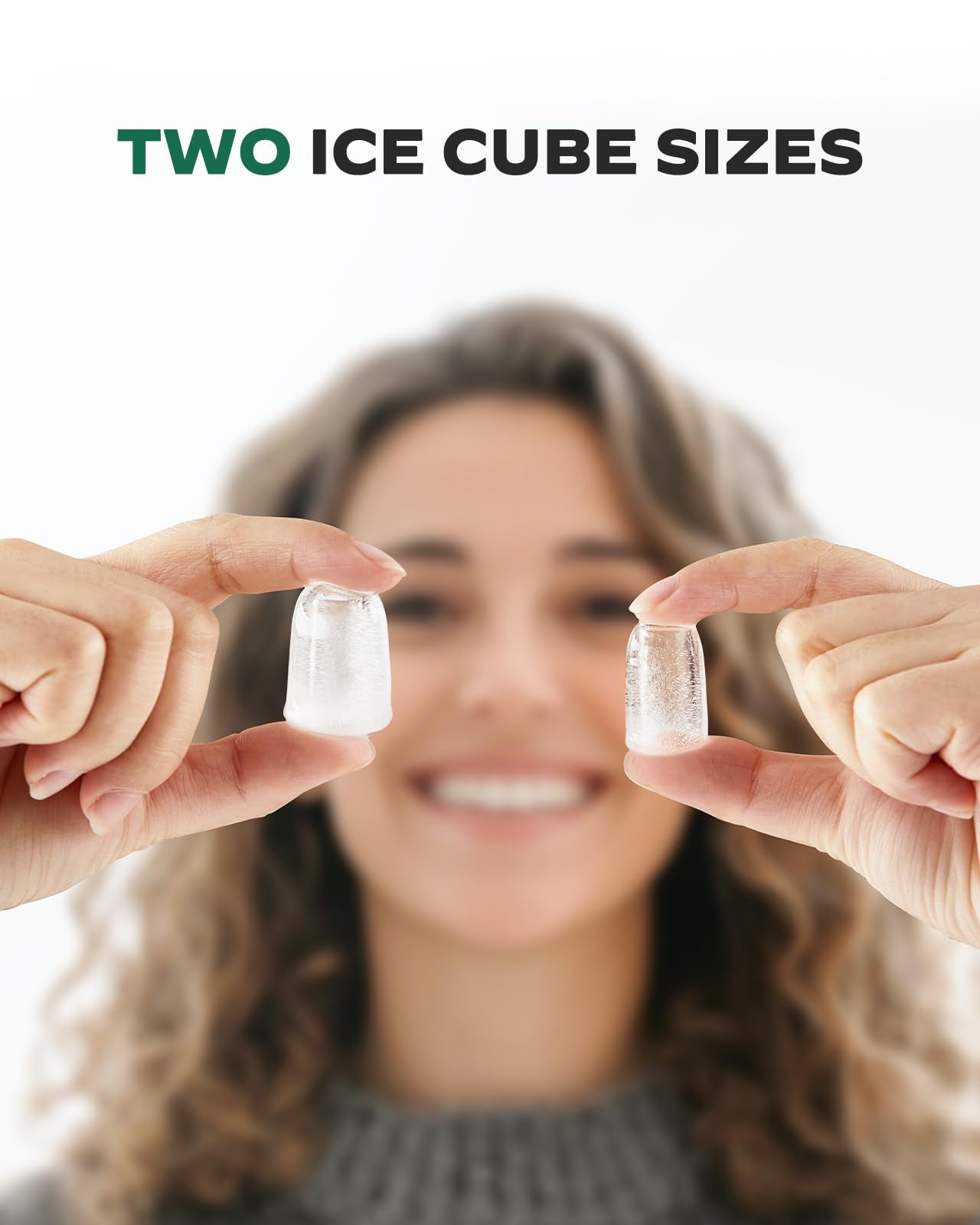 Modelo Silonn generando hielo para bebidas