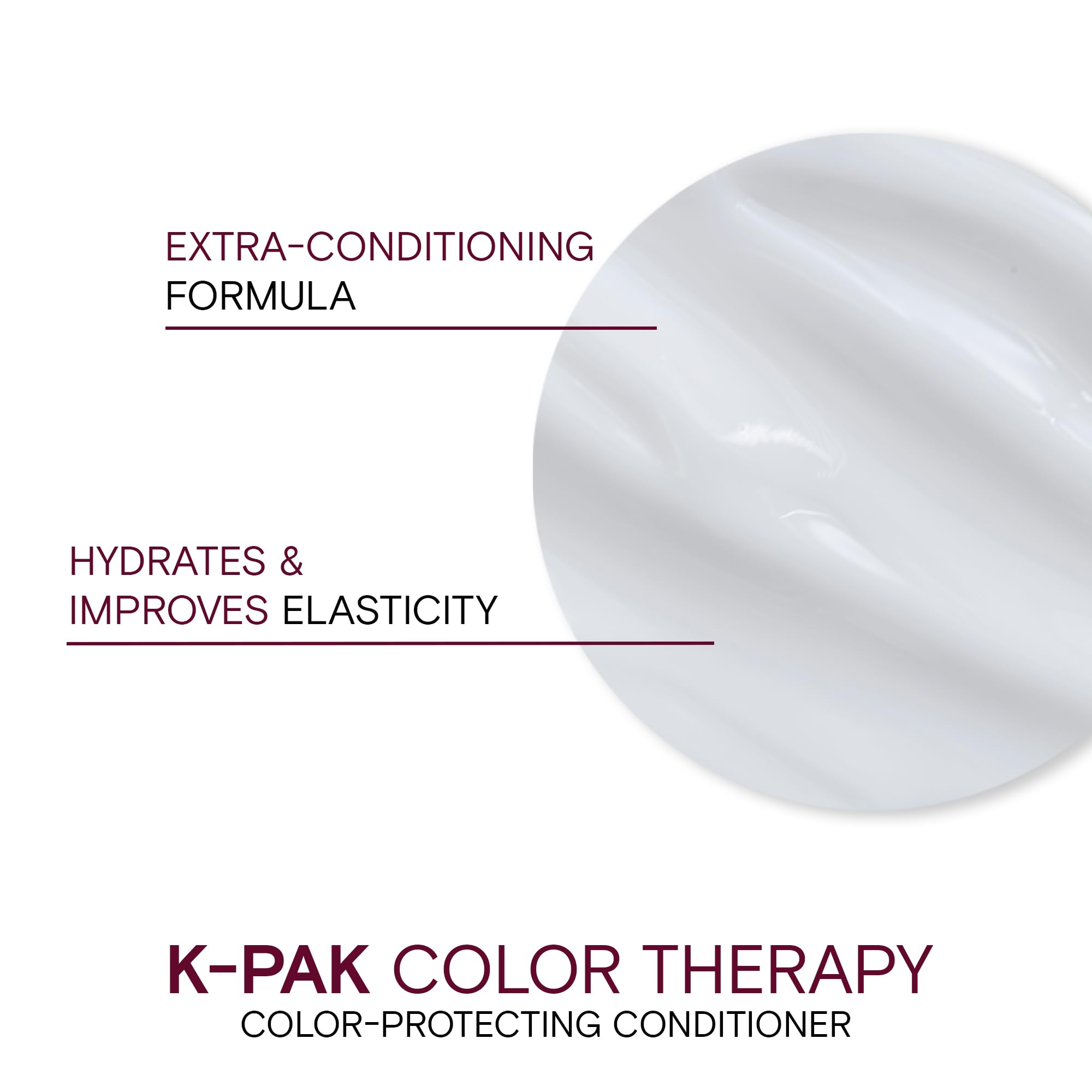 Joico K-PAK Color Therapy Color-Protecting Conditioner | For Color-Treated Hair | Boost Shine & Elasticity | Repair Breakage | Rebuild Damaged Hair | With Keratin & Argan Oil | 33.8 Fl Oz