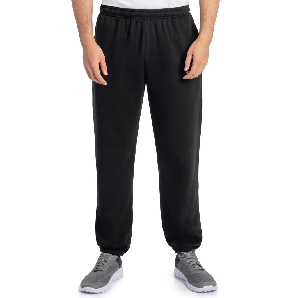 "Joggers Fruit of the Loom negros para hombre"