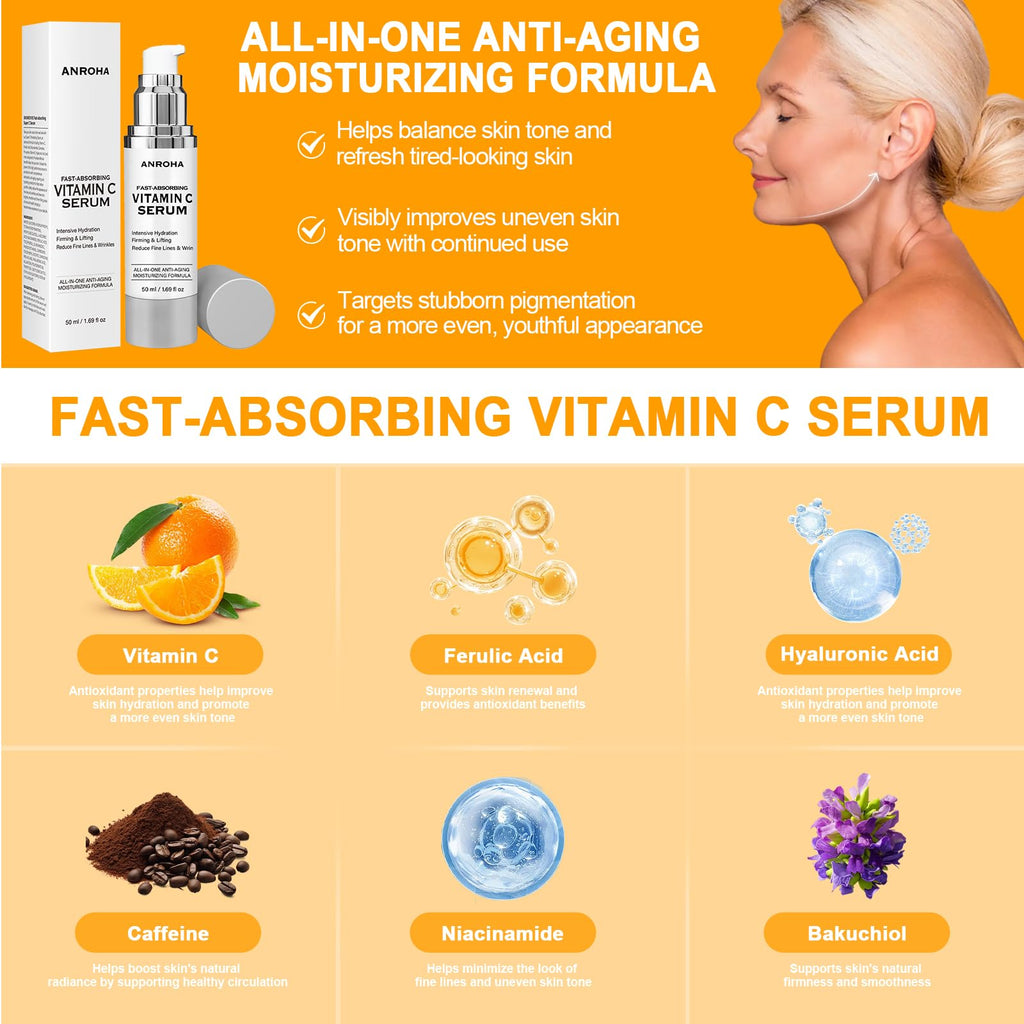 "Sérum Anrohä con beneficios antiarrugas y antimanchas"