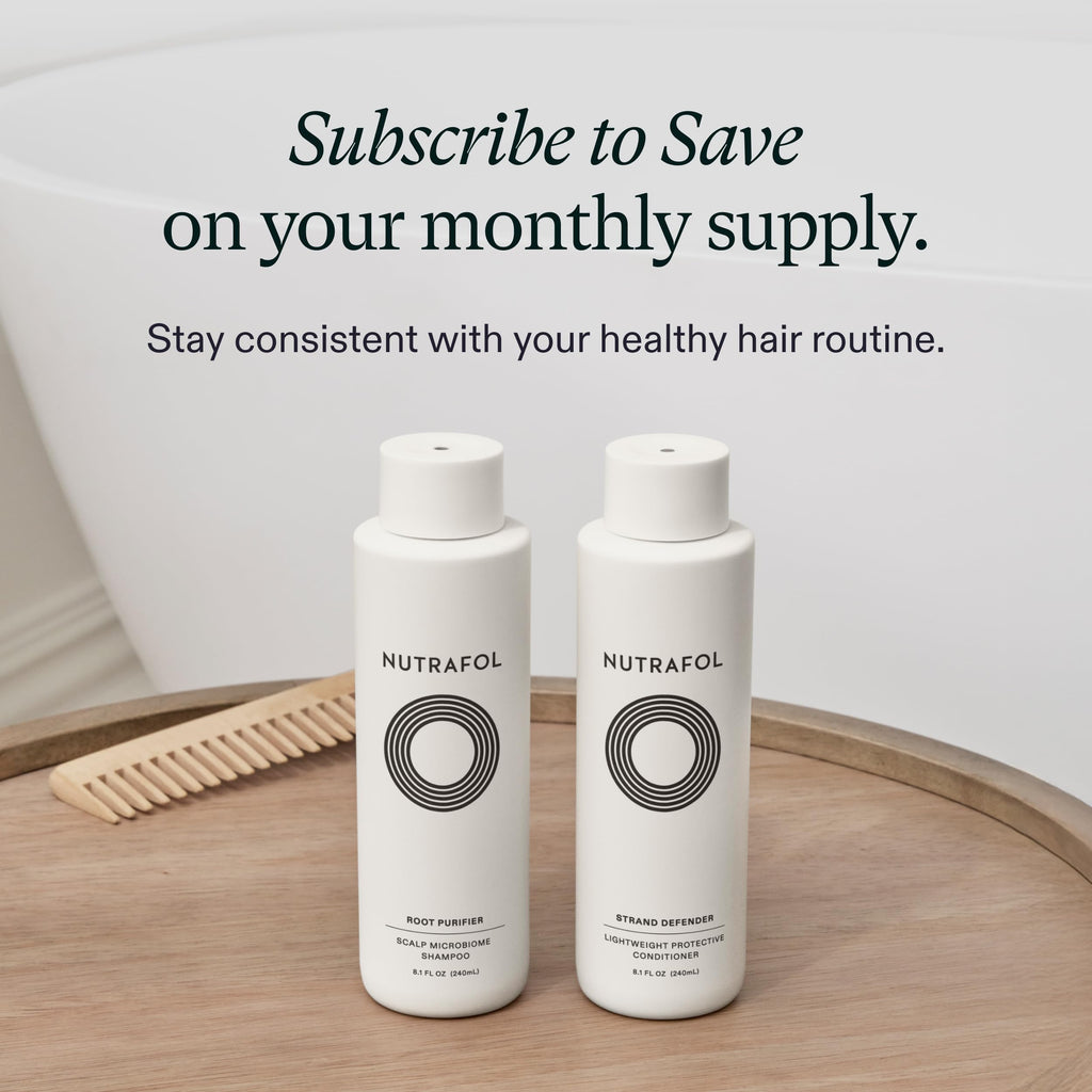 "Shampoo Nutrafol hidratante recomendado por dermatólogos"