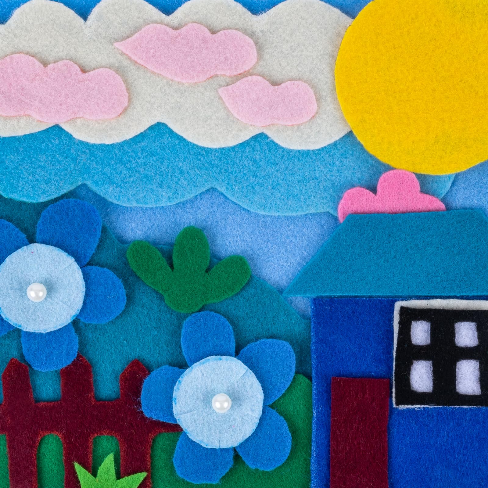 Guía de tamaños de telas de fieltro XSEINO