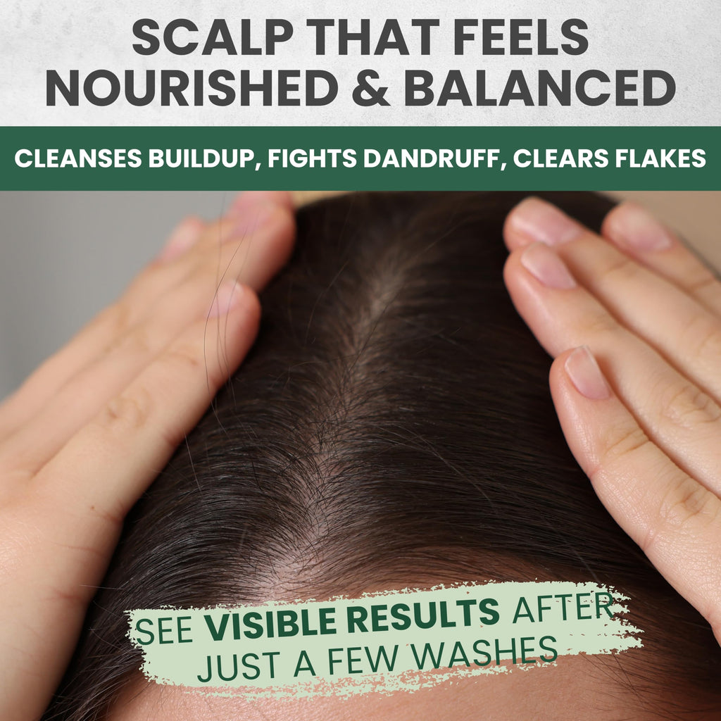 KESMEDIK Tea Tree Oil Shampoo and Conditioner MaxTherapy Set, Itchy Scalp Relief, Refreshes & Cleanses Dandruff & Buildup, Clarifying for Oily Hair, Women & Men, 16 fl oz Each