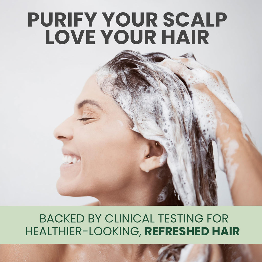 KESMEDIK Tea Tree Oil Shampoo and Conditioner MaxTherapy Set, Itchy Scalp Relief, Refreshes & Cleanses Dandruff & Buildup, Clarifying for Oily Hair, Women & Men, 16 fl oz Each