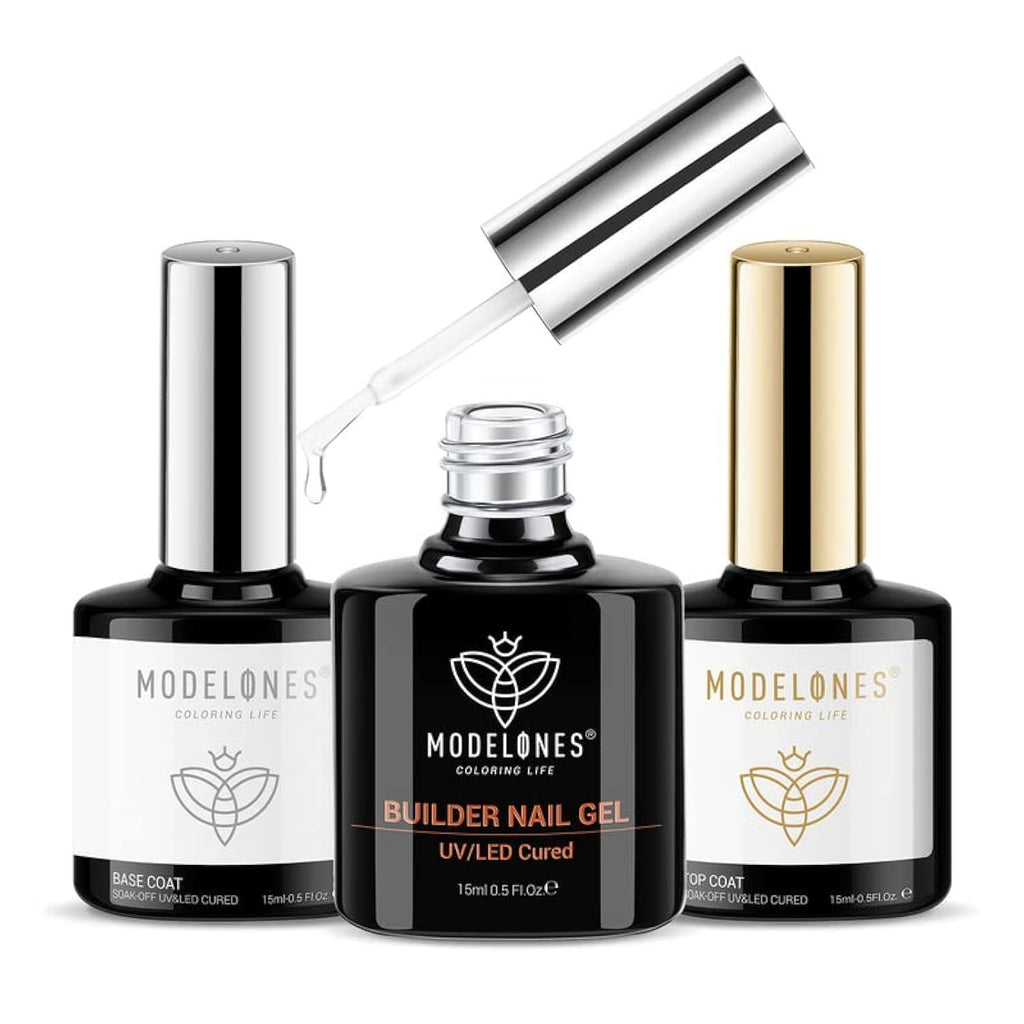 Preparación de uñas para aplicar Gel Builder Modelones